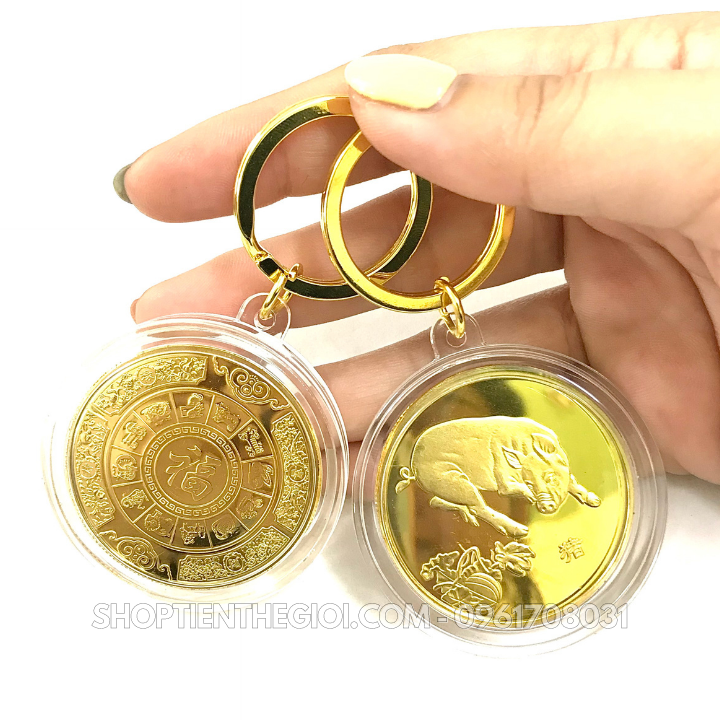 Móc Khóa 12 Con Giáp Tuổi Hợi - Heo - SP005840